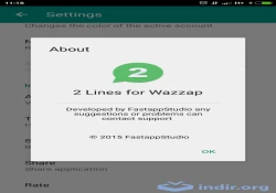 2 Lines for Whazzap