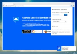 Android Desktop Notifications