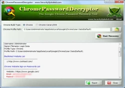Chrome Password Dump