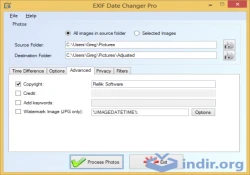 EXIF Date Changer