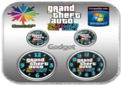GTA IV Clock Gadget