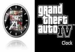GTA IV Clock Gadget