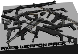 GTA: San Andreas Addon - Weapons Pack