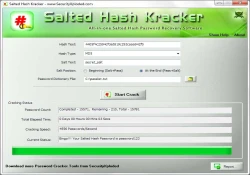 MD5 Salted Hash Kracker