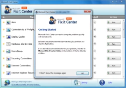 Microsoft Fix it Center