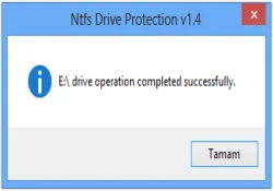 Ntfs Drive Protection