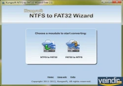 NTFS to FAT32 Wizard Free Version
