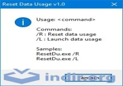 Reset Data Usage