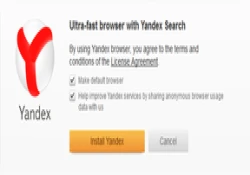 Yandex Browser Web Tarayıcısı
