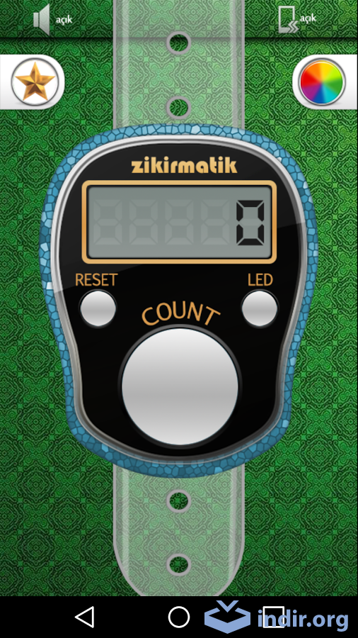 Gerçek Zikirmatik indir (Android) - Android için Gerçek Zikirmatik
