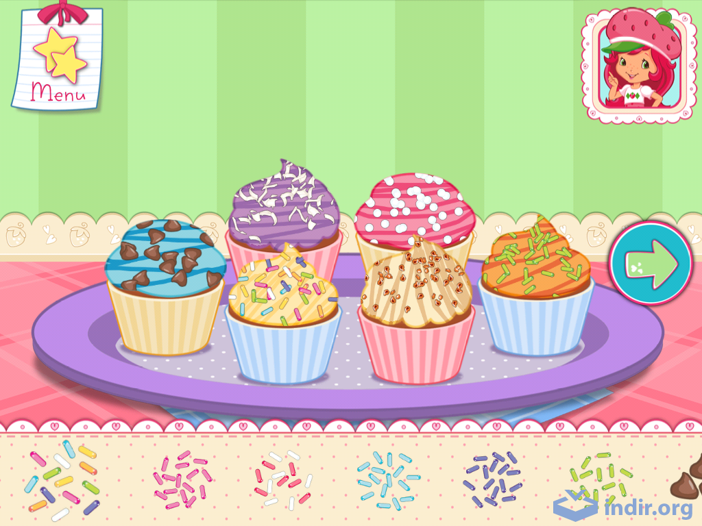 Çilek Kız Pastanesi indir (Android) Android için Pasta Yapma Oyunu