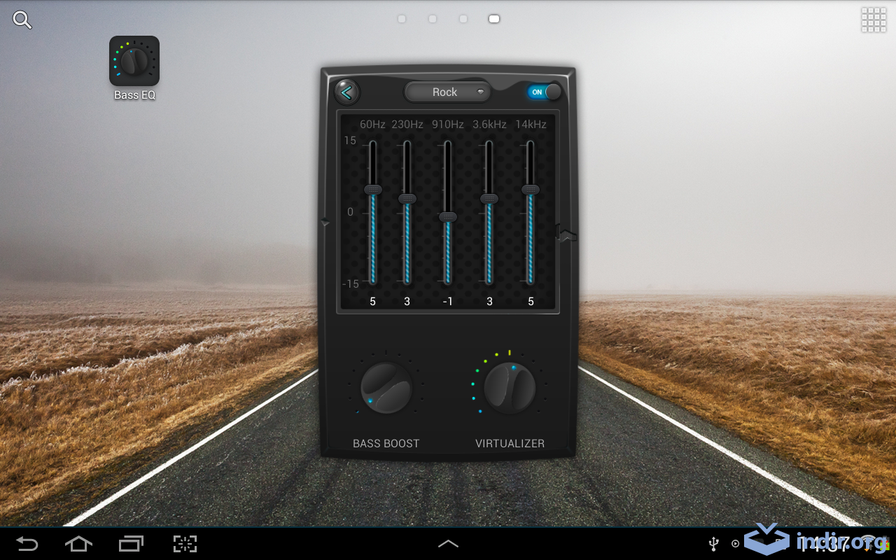 Equalizer Bass Booster indir (Android) - Android için Bass Ekolayzır
