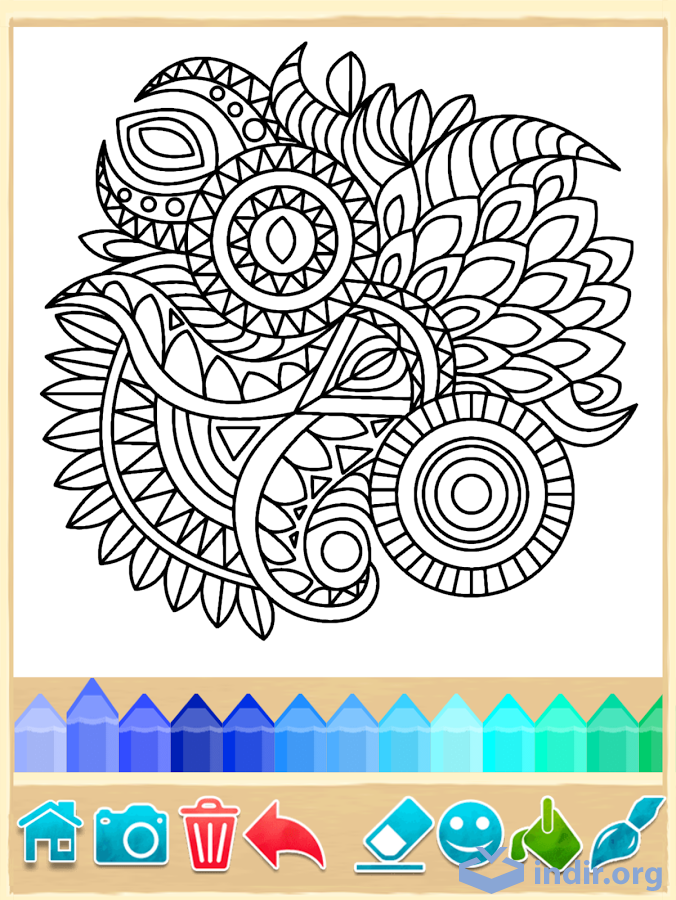 Mandala Boyama indir (Android) Android için Mandala Boyama Uygulaması