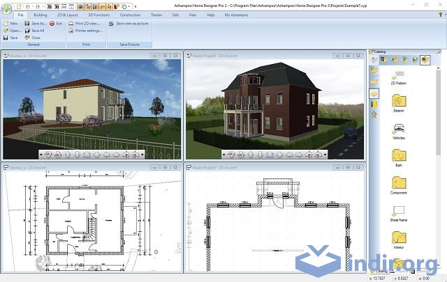 Ashampoo Home Designer Pro indir Profesyonel Ücretsiz Ev Tasarımı