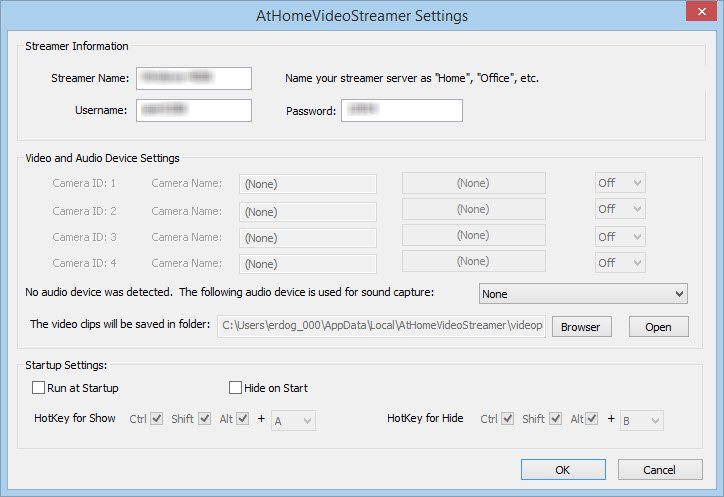 athome video streamer para windows