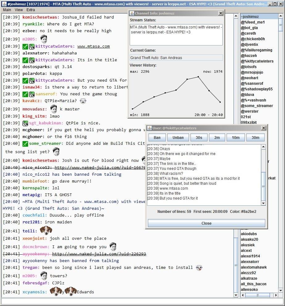 chatty twitch