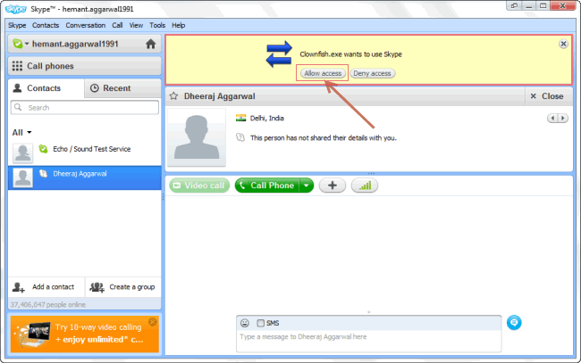 clownfish for skype windows 10 clownfish for skype windows 10