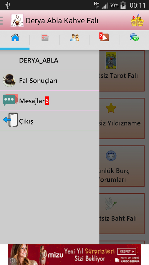 Derya Abla Kahve Falı indir (Android) Android için Rüya Tabiri ve
