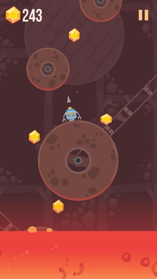 Drill Up indir (iOS) iPhone ve iPad için Zorlu Beceri Oyunu