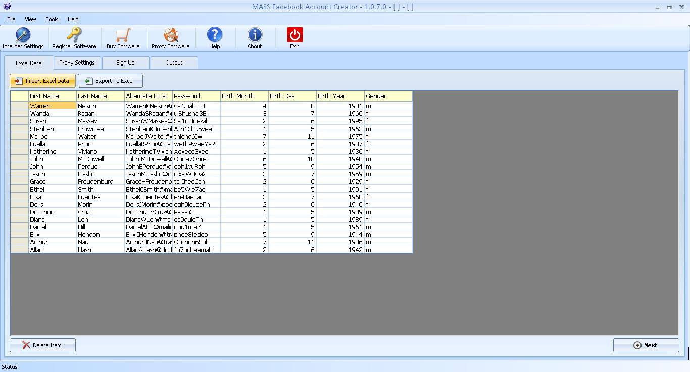 Facebook Account Creator indir Facebook Hesap Açma Programı