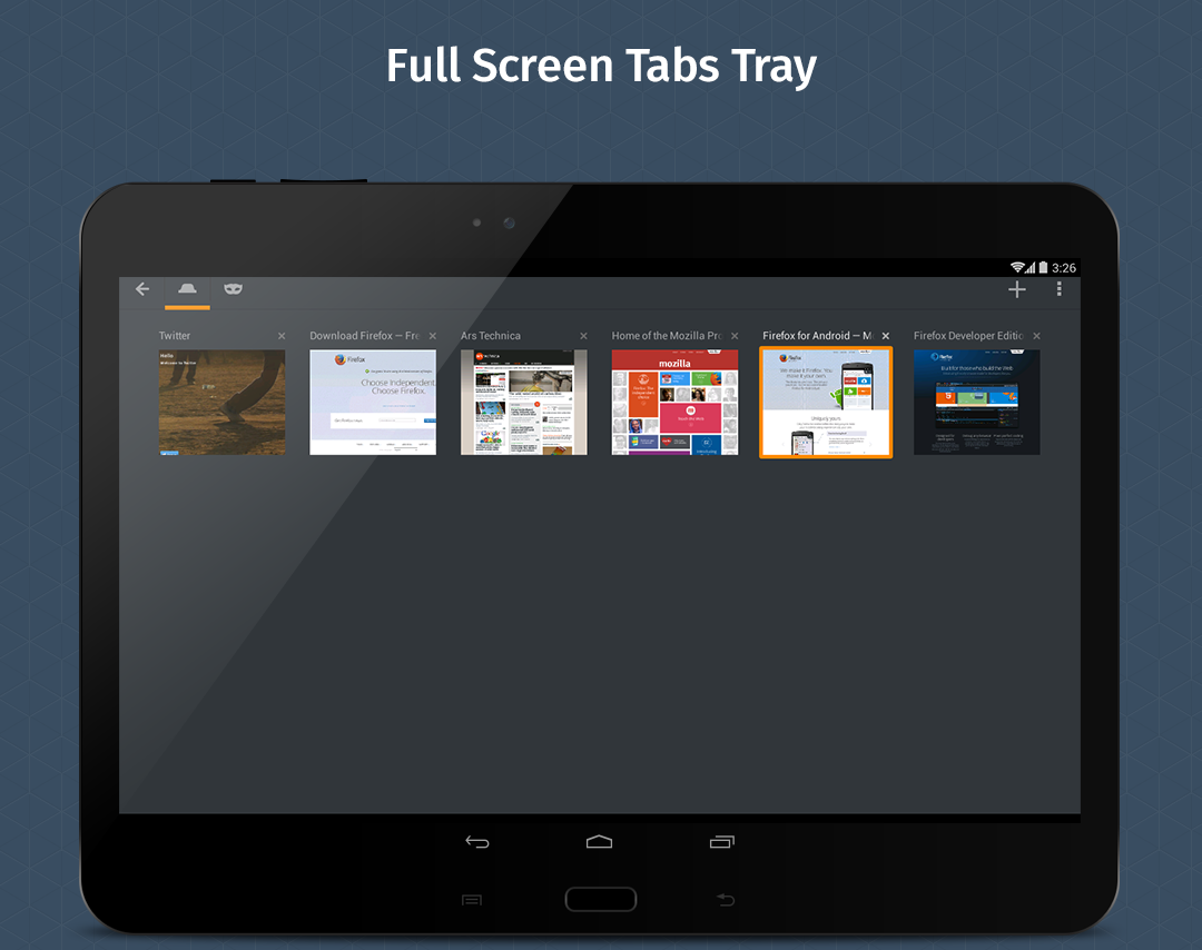 Android için firefox indir