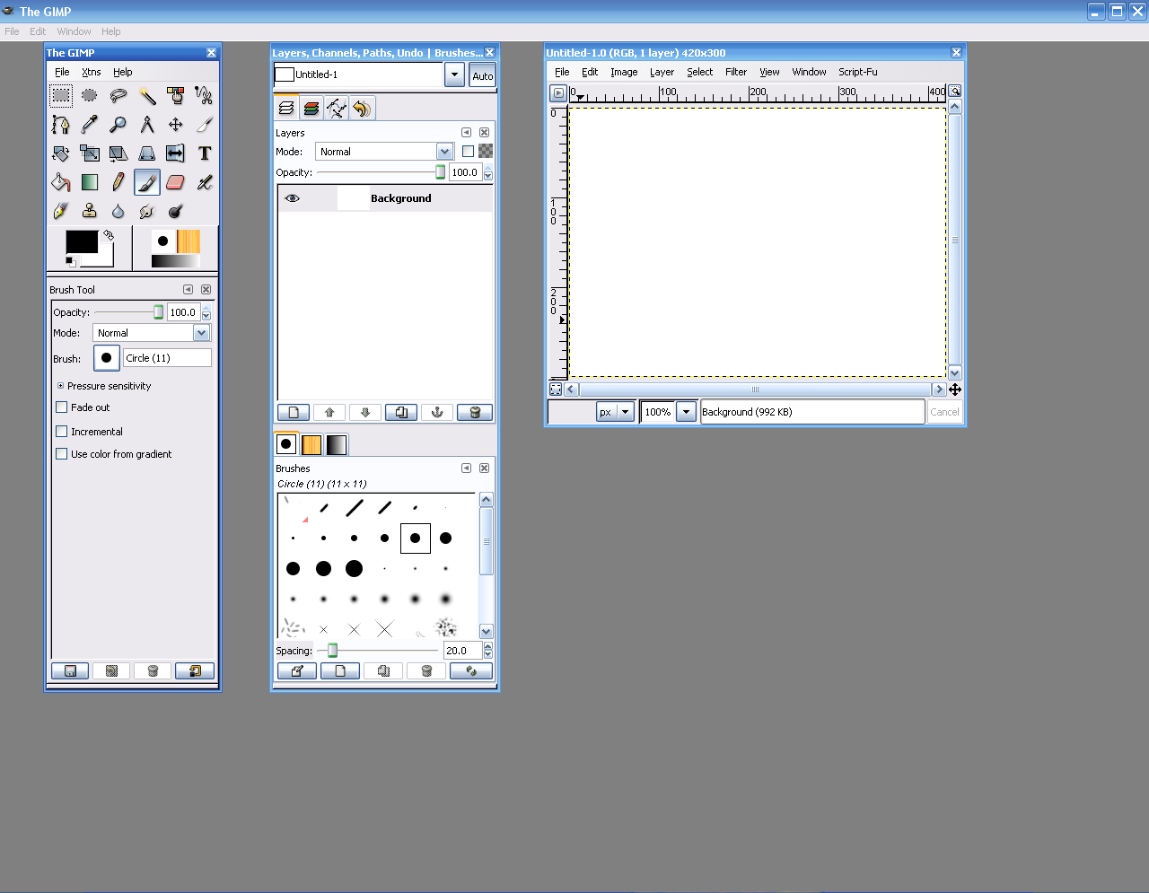 gimpshop vista