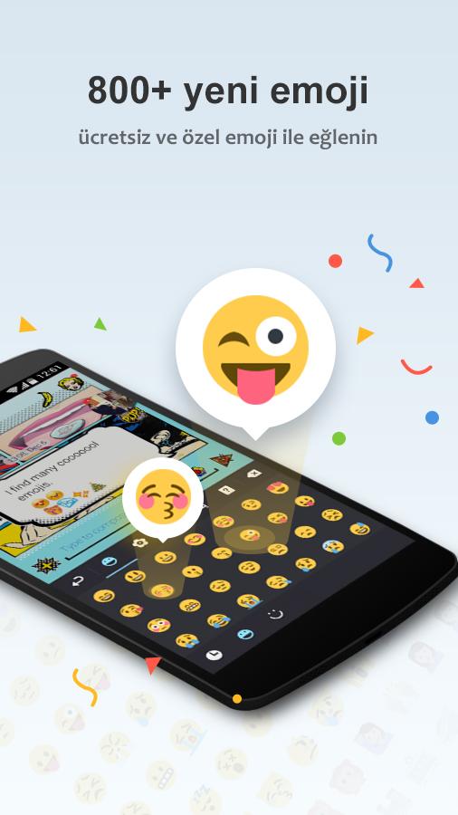 Emoji klavye android indir