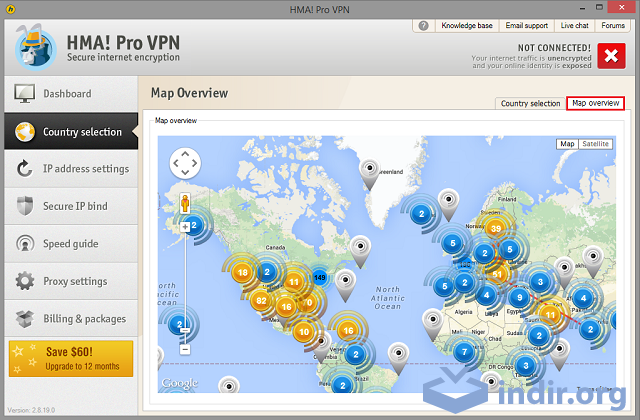 Pc için hma vpn indir
