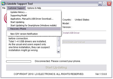 Lg pc paketi indir