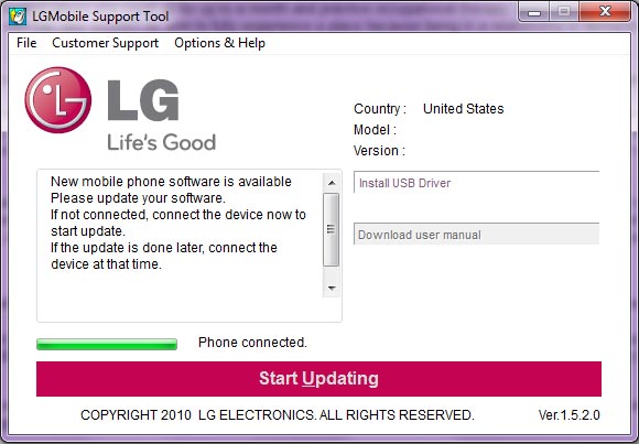 Lg pc paketi indir