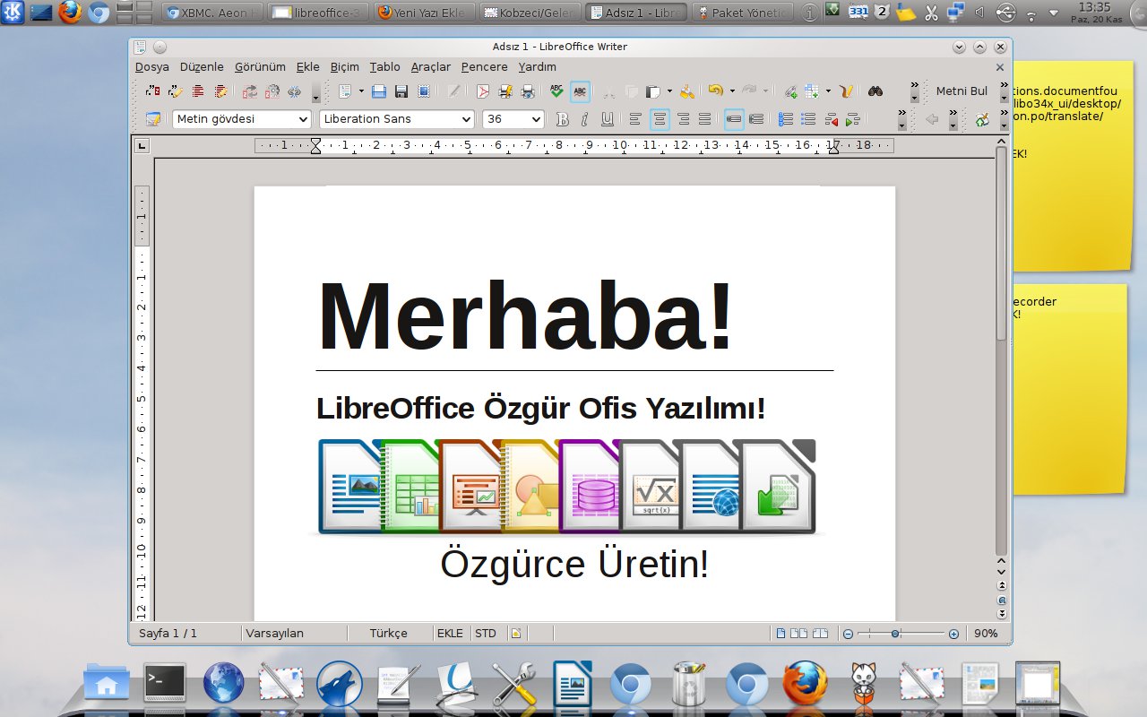 Windows xp için libreoffice ücretsiz indir