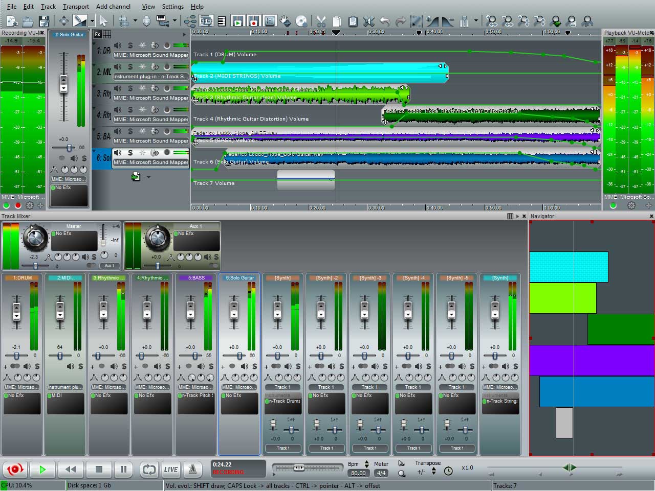 download the new n-Track Studio 9.1.8.6958