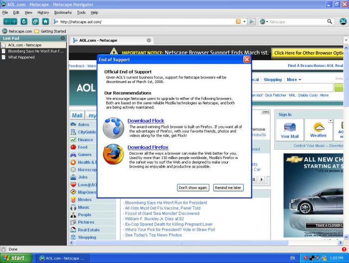 Netscape Navigator İndir Son Sürüm