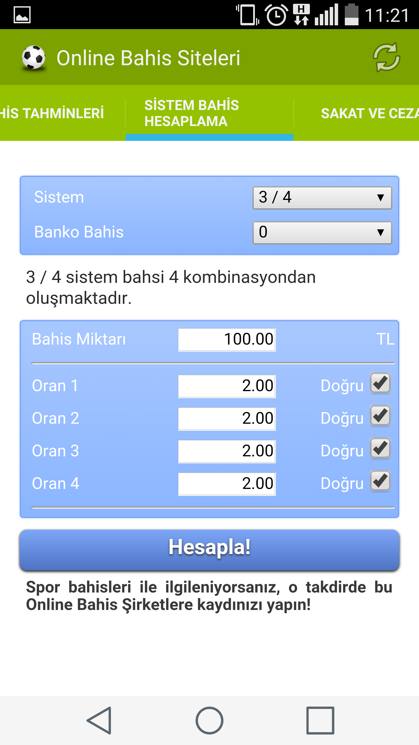 bahisram Canlı TV Maç İzleme Uygulaması