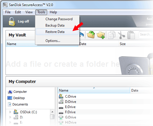 sandisk secure access cannot be installed on this disk sandisk secure access cannot be installed on this disk