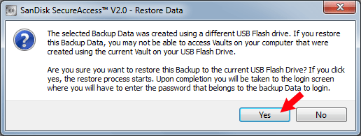 how to remove password from sandisk v2.0 secure access