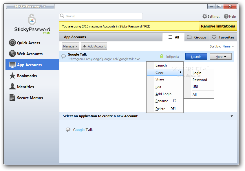 lamantine software sticky password 7 lamantine software sticky password 7