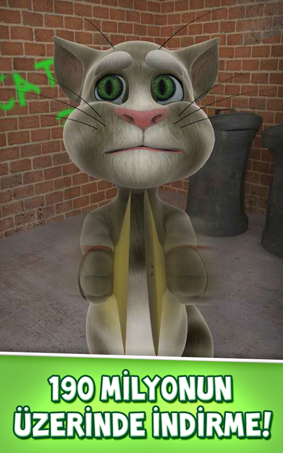 Talking Tom Cat indir (Android) Android İçin Konuşan Kedi Uygulaması