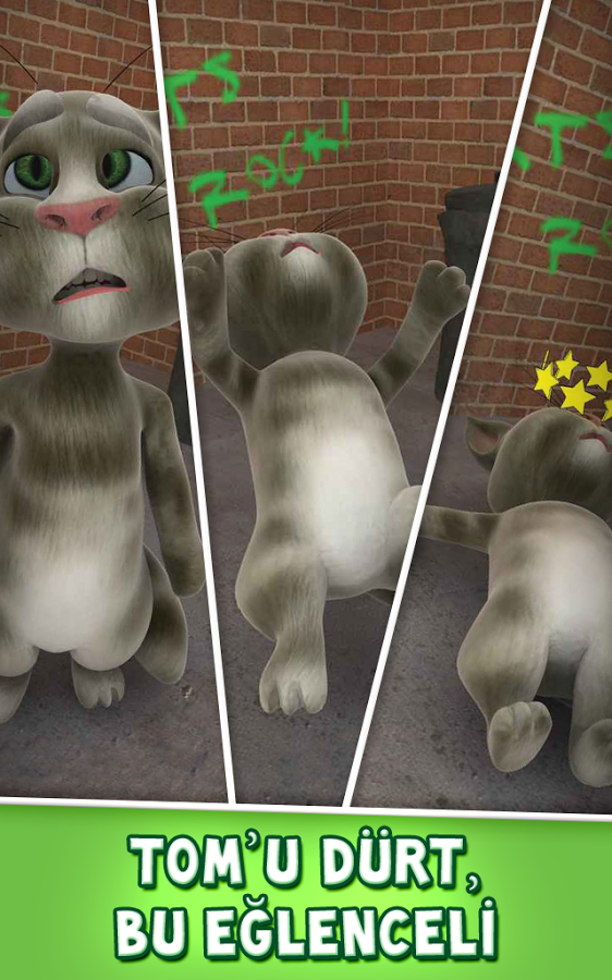 Talking Tom Cat indir (Android) Android İçin Konuşan Kedi Uygulaması